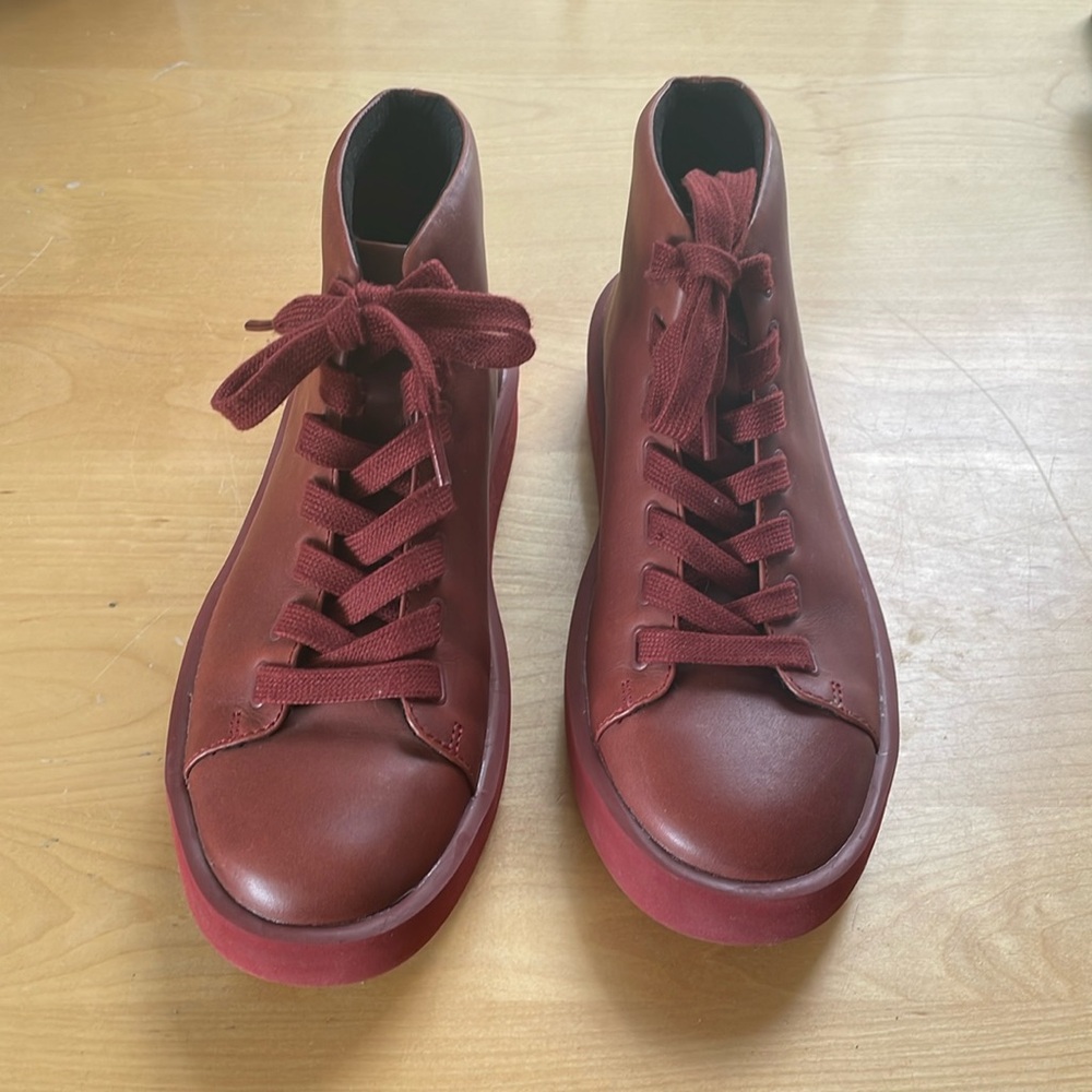 Camper high top leather sneakers